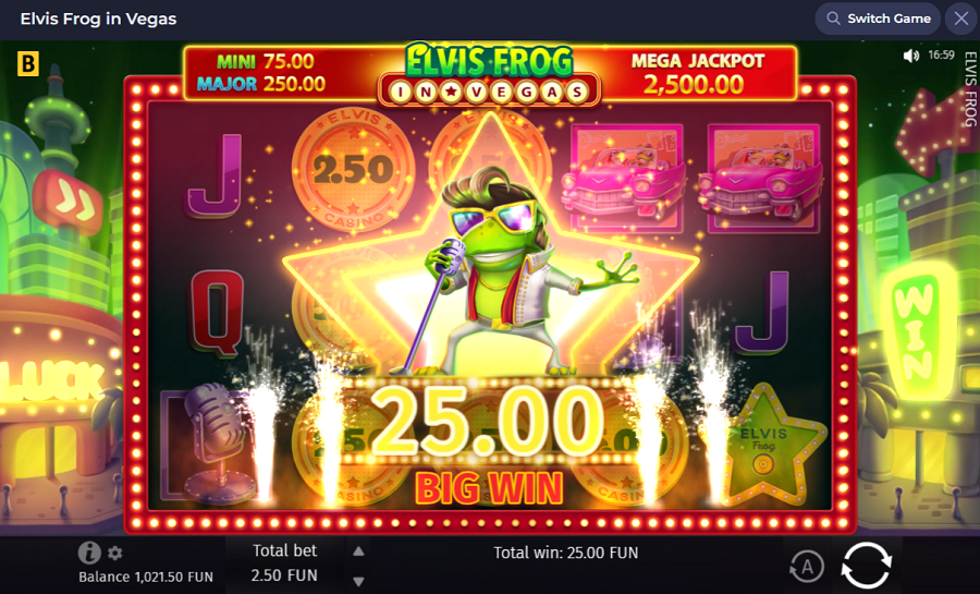 Jokabet Casino elvis frog